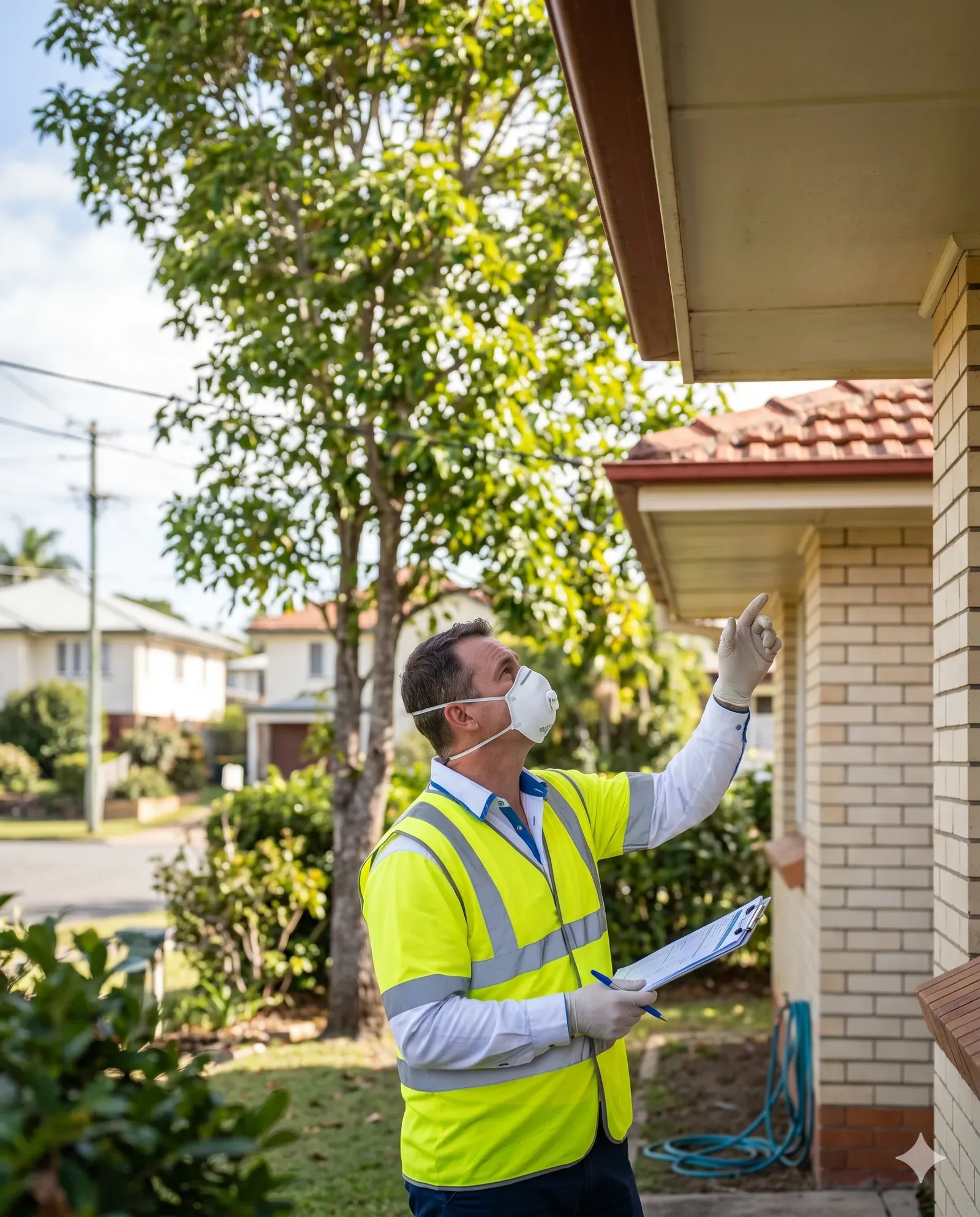Asbestos Watch inspector on-site