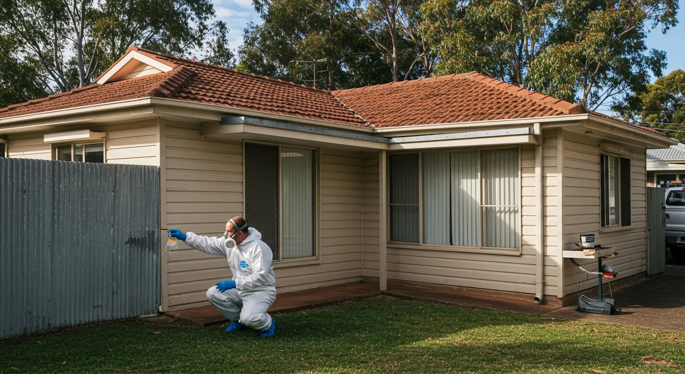 Older Australian home — residential asbestos testing